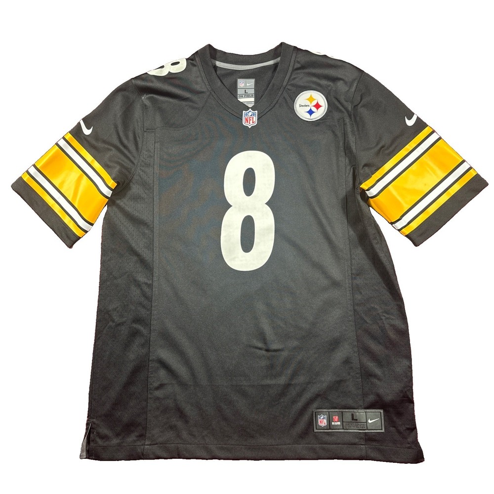 NFL Pittsburgh Steelers Kenny Pickett #8 Nike On Field Jersey Adult Size L